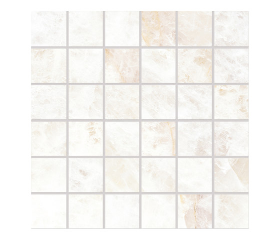 Tele di Marmo Precious Mosaico 30x30 Crystal White | Ceramic mosaics | EMILGROUP