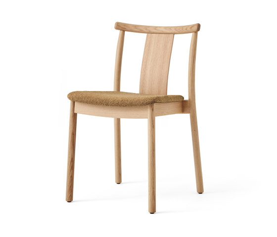 Merkur Dining Chair, Natural Oak | Audo Bouclé 06 | Chairs | Audo Copenhagen