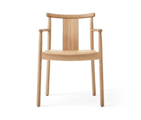 Merkur Dining Chair W. Armrest| Natural Oak | Chaises | Audo Copenhagen