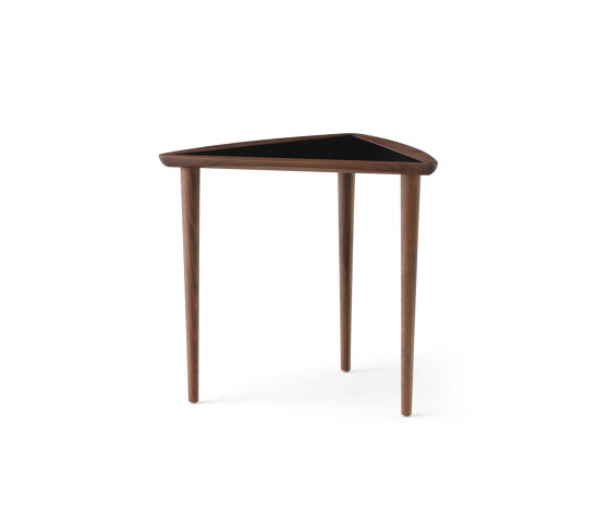 Umanoff Nesting Side Table, Walnut | Black Tabletop | Tables d'appoint | Audo Copenhagen