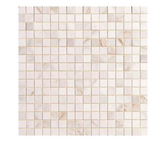 Roma Stone Calacatta Oro Mosaico 30,5X30,5 | Ceramic tiles | Fap Ceramiche