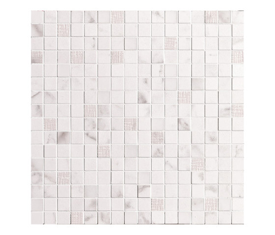 Roma Stone Carrara Delicato Mosaico 30,5X30,5 | Baldosas de cerámica | Fap Ceramiche