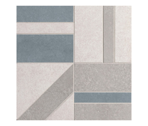 Ylico Grey Light Lagoon Deco Mosaico 30X30 | Ceramic tiles | Fap Ceramiche