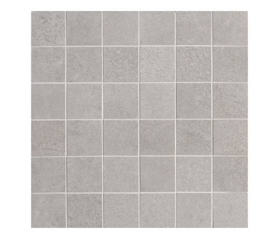 Ylico Grey Macromosaico Satin 30X30 | Ceramic tiles | Fap Ceramiche