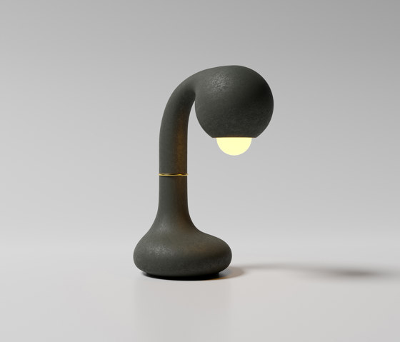 Table Lamp 12” Charcoal | Lámparas de sobremesa | Entler