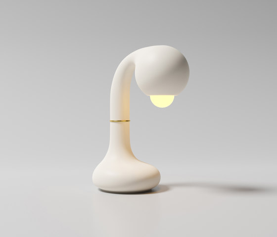 Table Lamp 12” Matte White | Lámparas de sobremesa | Entler