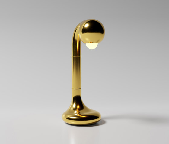 Table Lamp 18” Gold | Lámparas de sobremesa | Entler