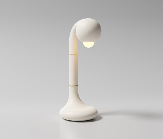 Table Lamp 18” Matte White | Tischleuchten | Entler