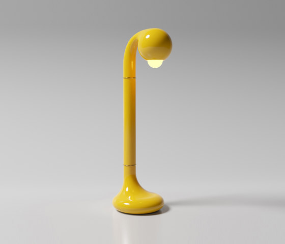 Table Lamp 24” Gloss Yellow | Lampade tavolo | Entler