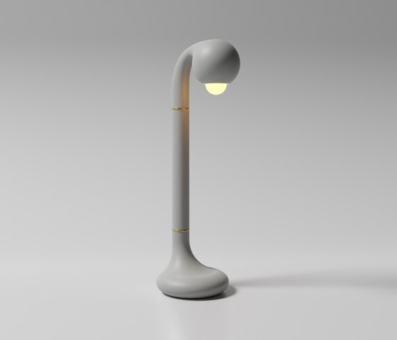 Table Lamp 24” Matte Grey | Lampade tavolo | Entler
