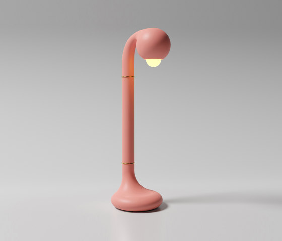 Table Lamp 24” Matte Pink | Luminaires de table | Entler