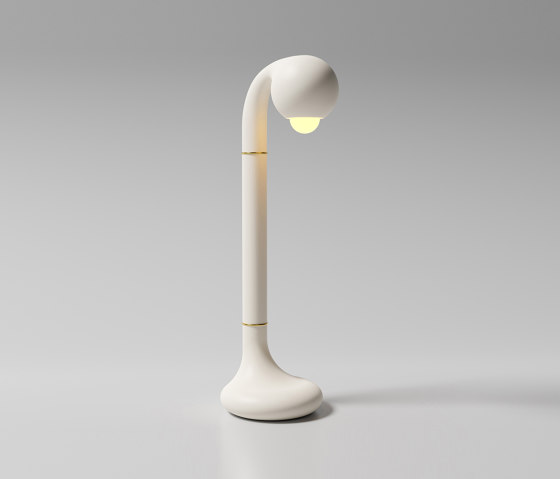 Table Lamp 24” Matte White | Table lights | Entler