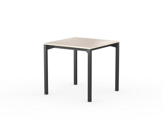 iLAIK extendable table 80 - birch/angular/black | Dining tables | LAIK