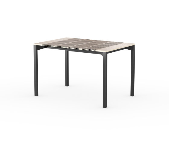 iLAIK extendable table 80 - birch/angular/black | Dining tables | LAIK