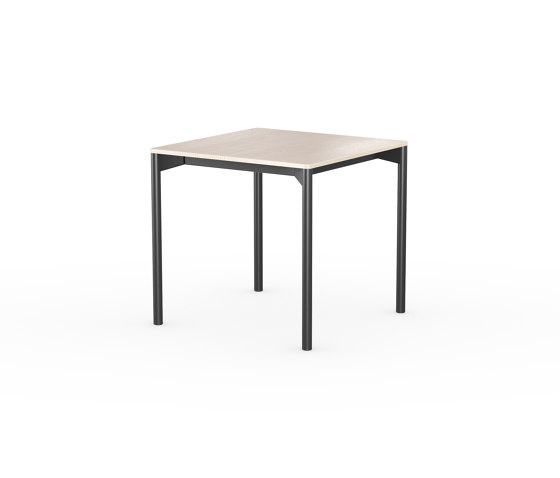 iLAIK extendable table 80 - birch/rounded/black | Tables de repas | LAIK
