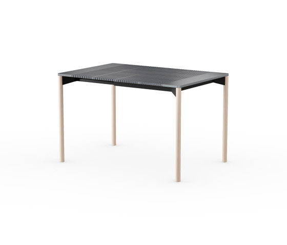 iLAIK extendable table 80 - gray/rounded/birch | Tavoli pranzo | LAIK