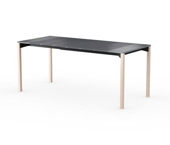 iLAIK extendable table 120 - gray/angular/birch | Mesas comedor | LAIK