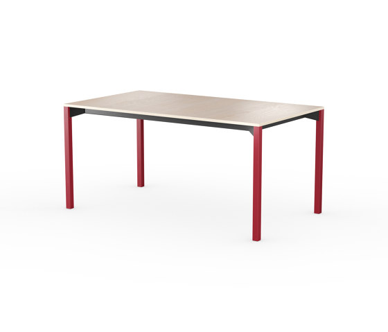 iLAIK extendable table 160 - birch/angular/sienna red | Mesas comedor | LAIK