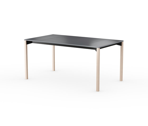 iLAIK extendable table 160 - gray/angular/birch | Tavoli pranzo | LAIK