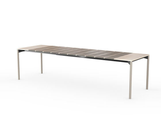 iLAIK extendable table 200 - birch/rounded/graybeige | Tables de repas | LAIK