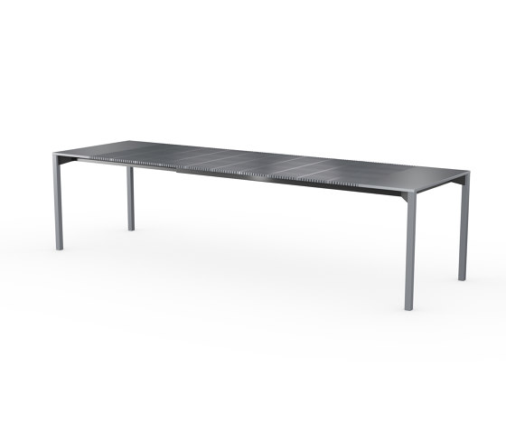 iLAIK extendable table 200 - gray/angular/gray | Dining tables | LAIK