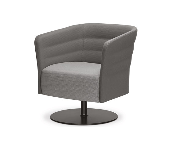 Cell 72 Swivel upholstered easy chair with armrests | Armchairs | sitland