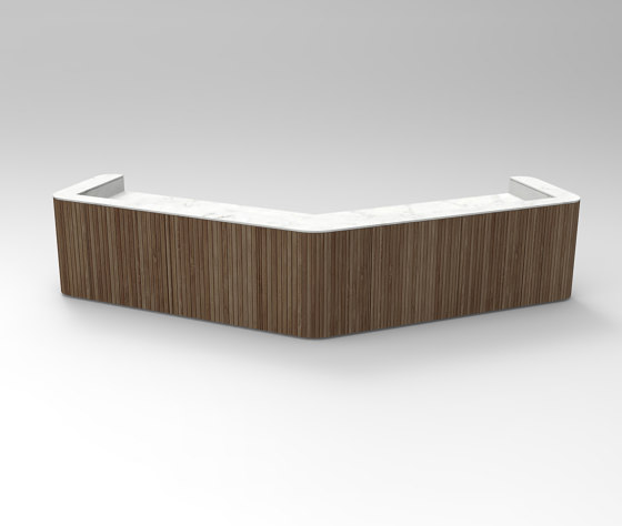 Join Desk Wood Configuration 7 | Comptoirs | Isomi