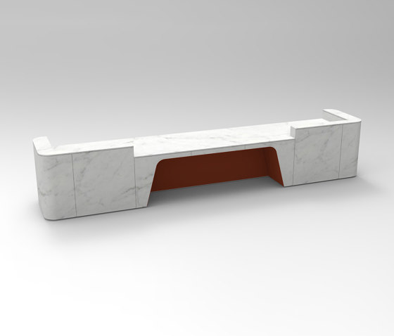 Join Desk Stone Configuration 4 | Mostradores | Isomi