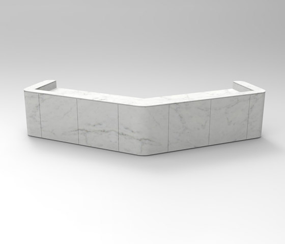 Join Desk Stone Configuration 7 | Banconi | Isomi