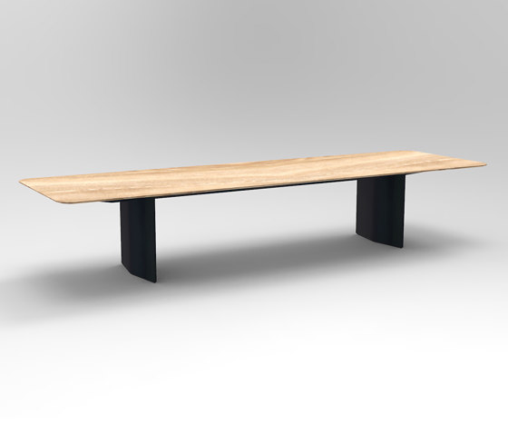Join Table Wood Configuration 4 | Tables collectivités | Isomi