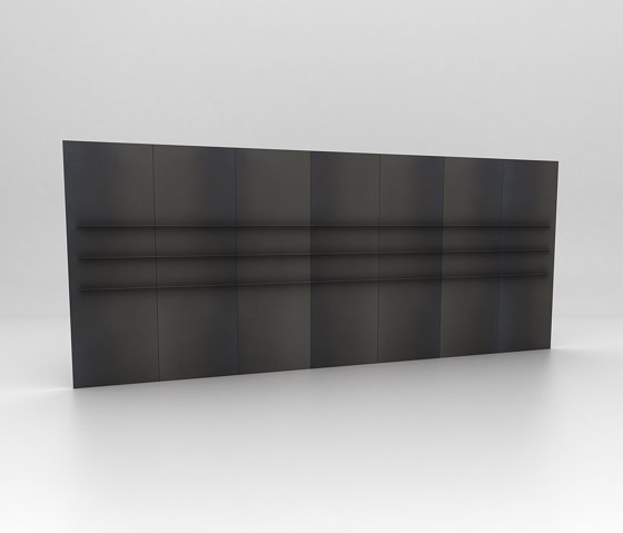 Metal Wall Panels Configuration 7 | Privacy screen | Isomi