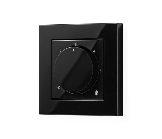 A 550 | Room Thermostat Black | Gestion de chauffage / climatisation | JUNG