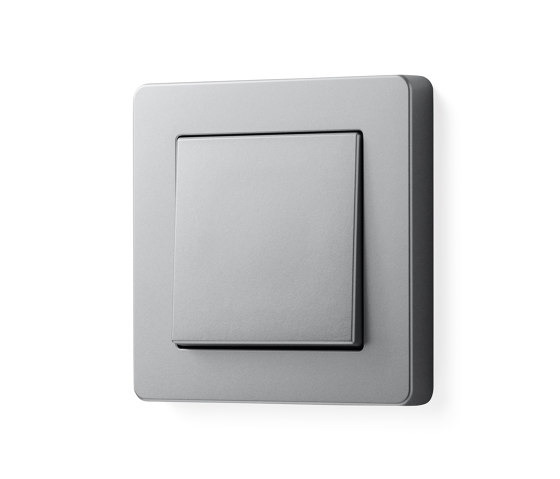A FLOW | Switch  in aluminium | Push-button switches | JUNG