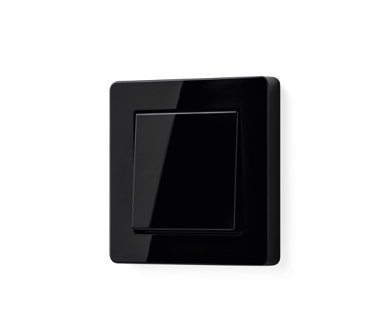 A FLOW | Switch  in black | Interrupteurs à bouton poussoir | JUNG