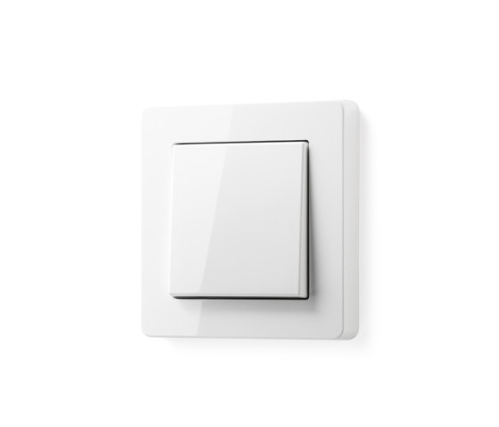 A FLOW | Switch  in white | Push-button switches | JUNG