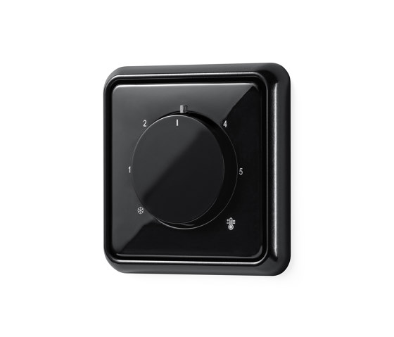 CD 500 | Room Thermostat Black | Gestion de chauffage / climatisation | JUNG