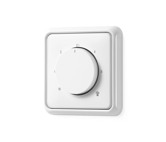 CD 500 | Room Thermostat White | Gestion de chauffage / climatisation | JUNG
