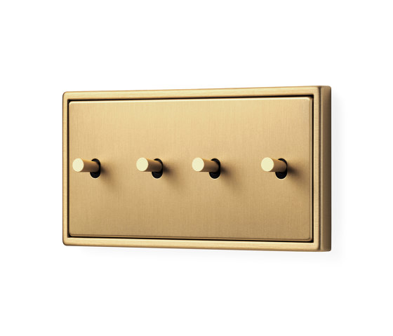 LS 1912 | Switch in classic brass | Toggle switches | JUNG