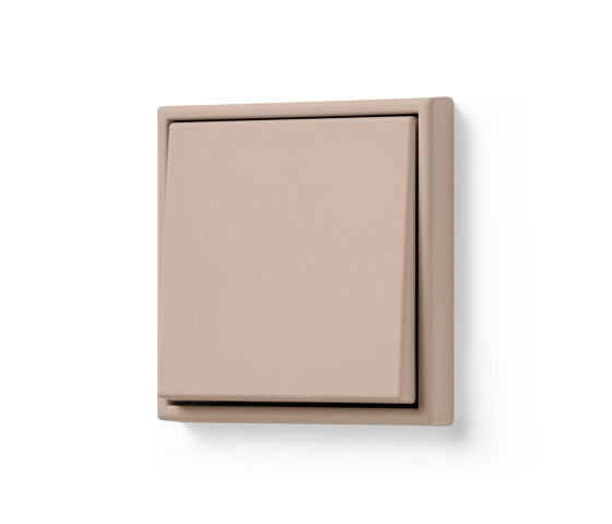 LS 990 in Les Couleurs® Le Corbusier | Switch in The burnt umber | interuttori pulsante | JUNG