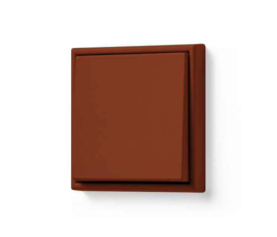 LS 990 in Les Couleurs® Le Corbusier | Switch in The deep brown sienna | Interrupteurs à bouton poussoir | JUNG