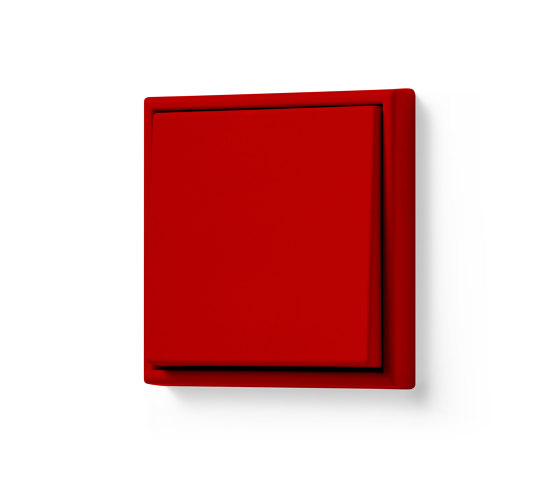 LS 990 in Les Couleurs® Le Corbusier | Switch in The deep dynamic red | interuttori pulsante | JUNG