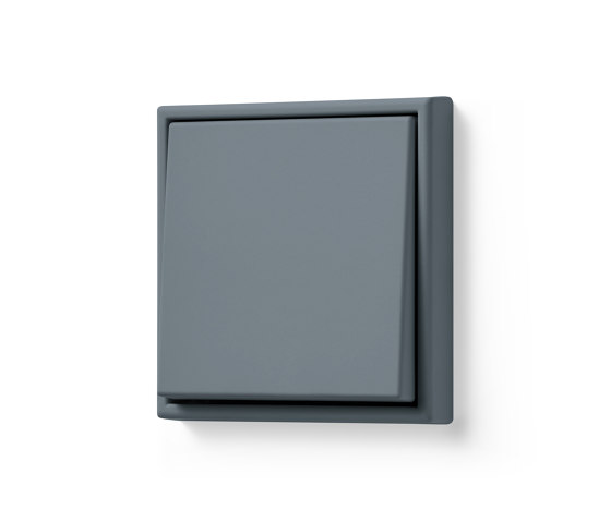LS 990 in Les Couleurs® Le Corbusier | Switch in The dynamic medium grey | Interrupteurs à bouton poussoir | JUNG