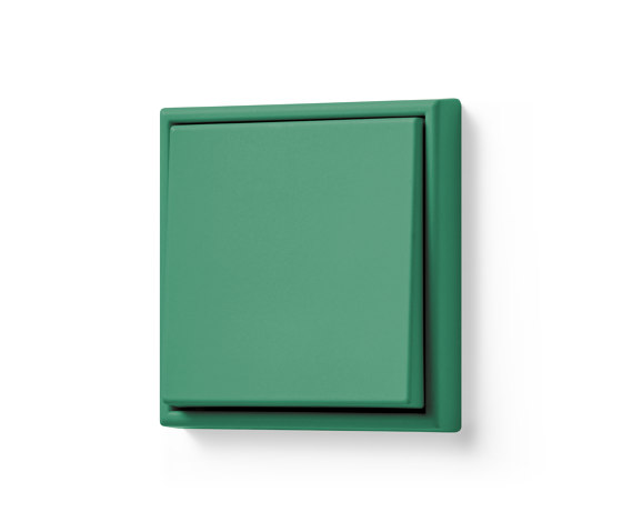 LS 990 in Les Couleurs® Le Corbusier | Switch in The emerald green | Interrupteurs à bouton poussoir | JUNG