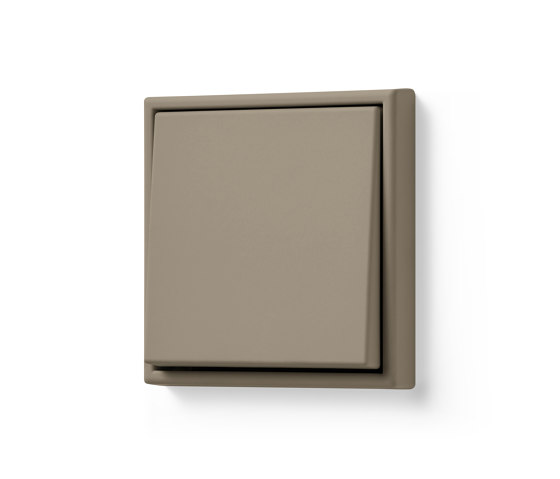 LS 990 in Les Couleurs® Le Corbusier | Switch in The grey brown natural umber | Interrupteurs à bouton poussoir | JUNG