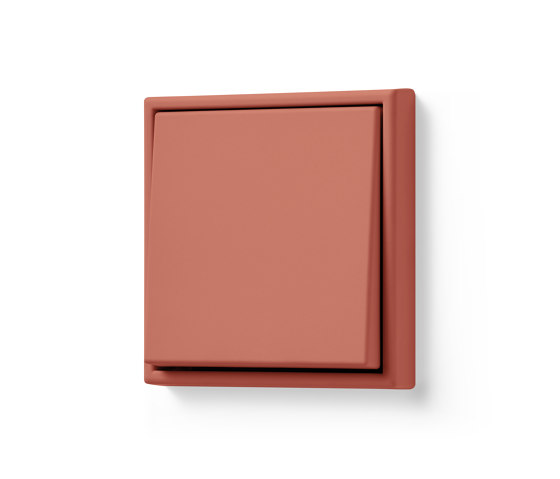 LS 990 in Les Couleurs® Le Corbusier | Switch in The light brick red | interuttori pulsante | JUNG