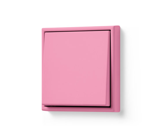 LS 990 in Les Couleurs® Le Corbusier | Switch in The luminous pink | interuttori pulsante | JUNG