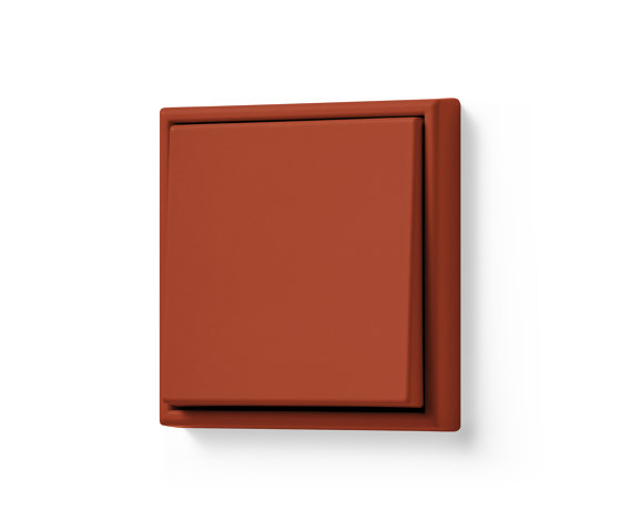 LS 990 in Les Couleurs® Le Corbusier | Switch in The red of ancient architecture | Interrupteurs à bouton poussoir | JUNG