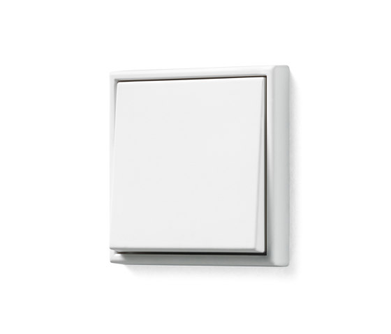 LS 990 | Switch matt snow white | Push-button switches | JUNG