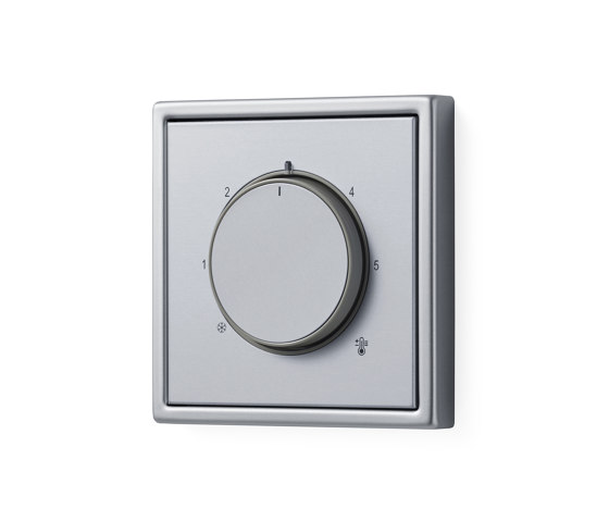 LS 990 | Room Thermostat aluminium | Gestión de clima / calefacción | JUNG
