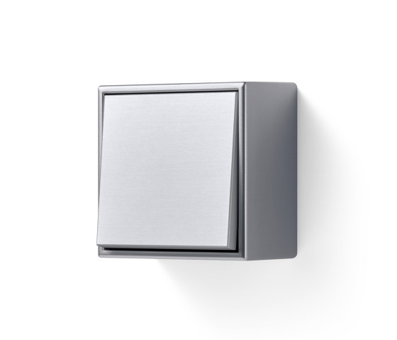 LS CUBE | Switch in aluminium | interuttori pulsante | JUNG